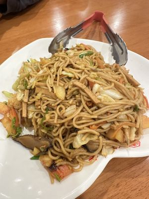 Tomato braised noodles  at Lucky Vege House Inc in Brooklyn