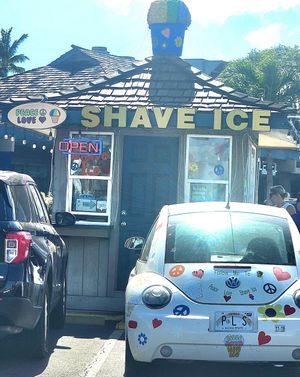  at Peace Love Shave Ice in Kihei