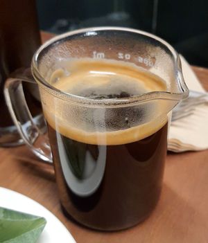 Americano (hot) at Savage Garden - Maybe closed in Seoul