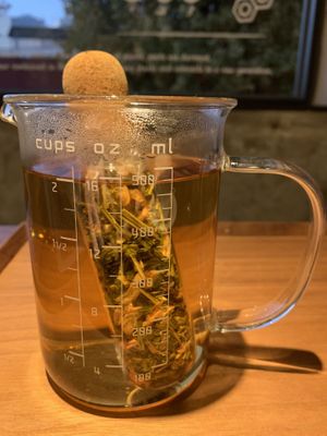 Tea is also always a good choice. Very delicious and calming 🌿  at Savage Garden - Maybe closed in Seoul