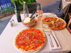 Diega de la vega and Veganoide at Gattolardo in Desenzano Del Garda