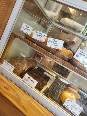 Selection at counter at Trick or Treat Vegan Sweets (formerly Canelita Sweets) in Osaka