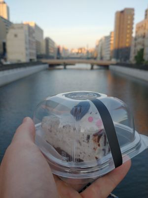 Orea cheesecake was also very good! at Trick or Treat Vegan Sweets (formerly Canelita Sweets) in Osaka