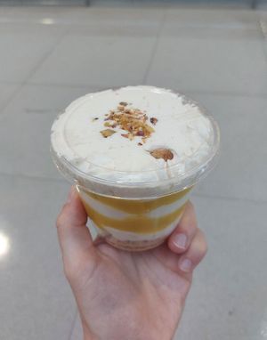 Lemon rare cheesecake at Trick or Treat Vegan Sweets (formerly Canelita Sweets) in Osaka