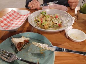 Leaving nothing on the plate tonight at Holy Taco in Caloundra