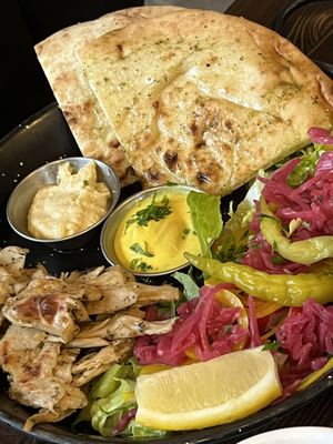 Vegan shawarma   at Bill's in Gloucester