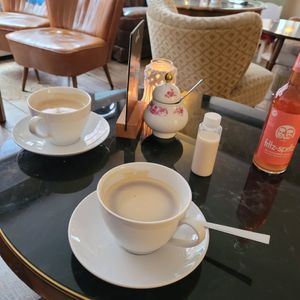 Leckerer Cafe und Getränk at Tante August in Muenster