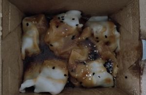 Peanut dumplings at OPLANTE Vegan Sushi & Wok  in Montreal