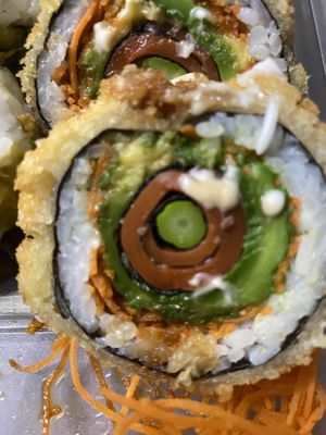 Dragon eye!  at OPLANTE Vegan Sushi & Wok  in Montreal