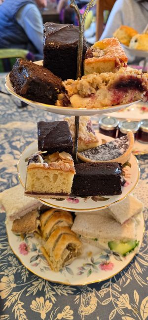 Afternoon tea at Fox In The Stables in Halstead