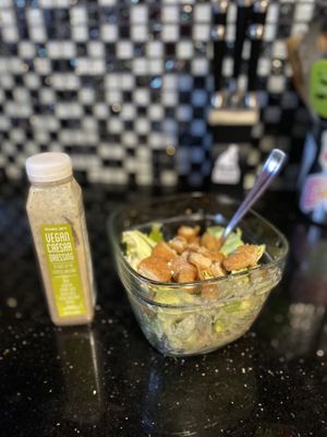 Forever Go To Girl Dinner • Vegan Cesar Salad 🤪  at Trader Joe's - Bay St in San Francisco