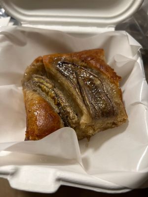 Vegan banana bread  at Caffeinated in Busan