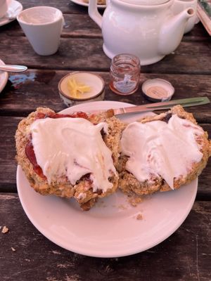   at Swanbourne Lodge Tearoom in Arundel