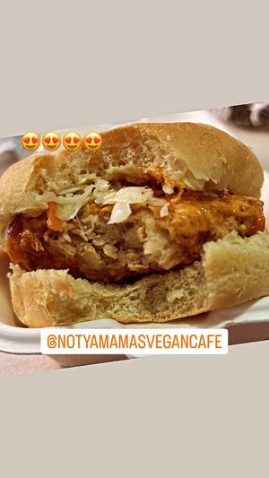   at Not Ya Mama's Vegan Cafe in Salem