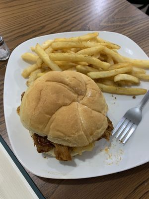 Pulled pork   at Not Ya Mama's Vegan Cafe in Salem