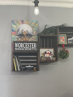 Decor  at Not Ya Mama's Vegan Cafe in Salem