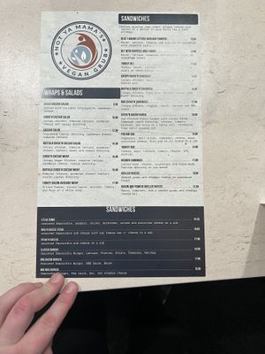   at Not Ya Mama's Vegan Cafe in Salem