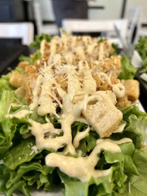 Caesar salad  at Not Ya Mama's Vegan Cafe in Salem