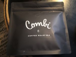 The coffee beans for sale at Combi Coffee Roasters in Porto