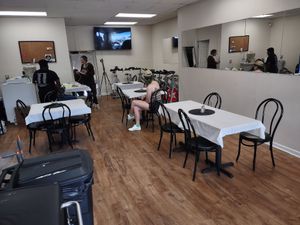 Inside at The Soulful Vegan in Akron