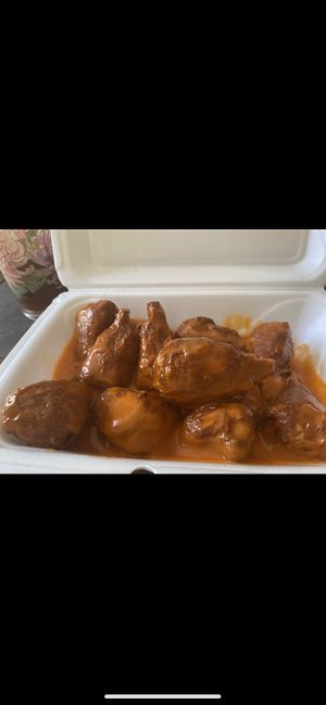 Wings in mild sauce   at The Soulful Vegan in Akron