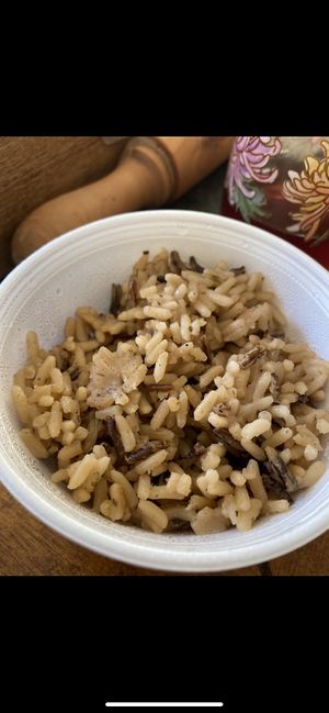 Dirty rice  at The Soulful Vegan in Akron