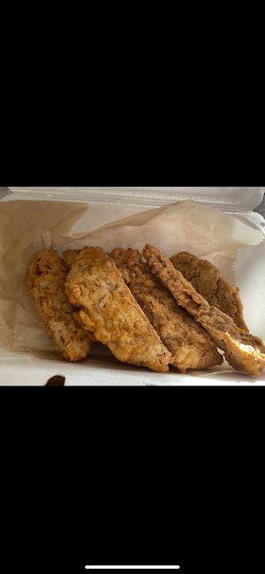 Chicken tenders   at The Soulful Vegan in Akron