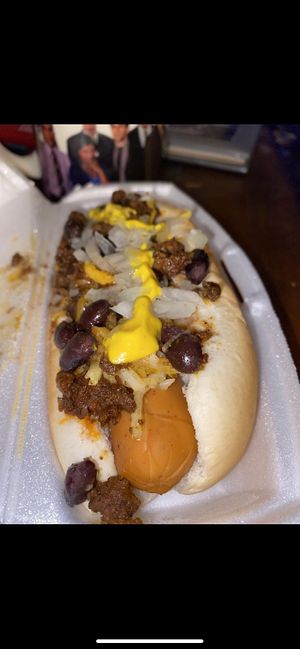 Chili dog   at The Soulful Vegan in Akron