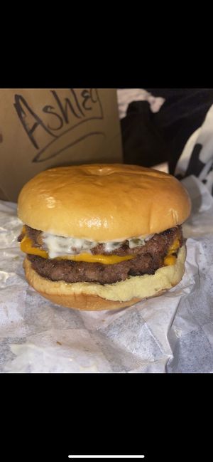 Galley boy “like” burger   at The Soulful Vegan in Akron