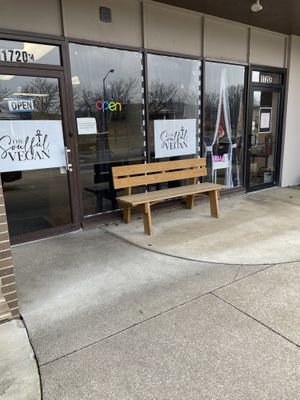 Front  at The Soulful Vegan in Akron