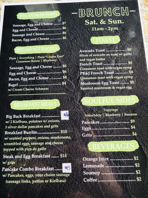   at The Soulful Vegan in Akron