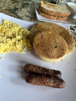 Another breakfast platterr  at The Soulful Vegan in Akron