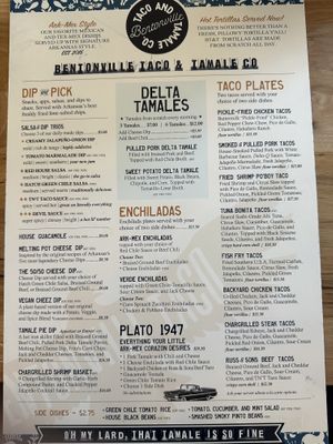   at Bentonville Taco & Tamale Co in Bentonville