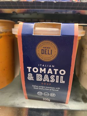 Soup  at STN - Caffè Nero in Stansted