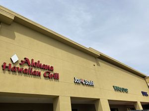 Joy Sushi Outdoor Signage (w/Fish) 🥺  at Joy Sushi in San Leandro