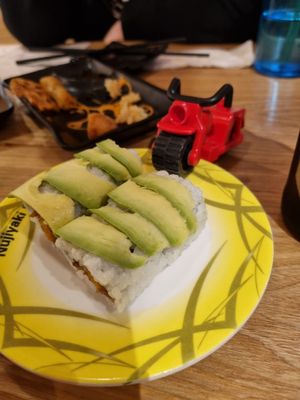 . at Nujiyaki Sushi Train in Golden Grove