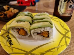 . at Nujiyaki Sushi Train in Golden Grove