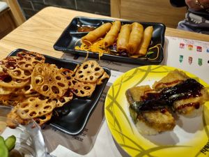 . at Nujiyaki Sushi Train in Golden Grove