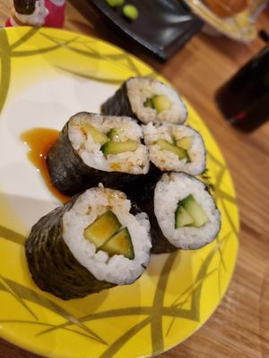 . at Nujiyaki Sushi Train in Golden Grove