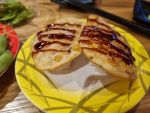 . at Nujiyaki Sushi Train in Golden Grove