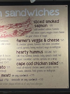 Vegan wrap!  at The Works Cafe in Brattleboro