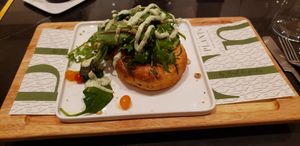 "Pancake" (though clearly in no way a pancake) at PLANTn - Sapphire House Antwerp in Antwerpen