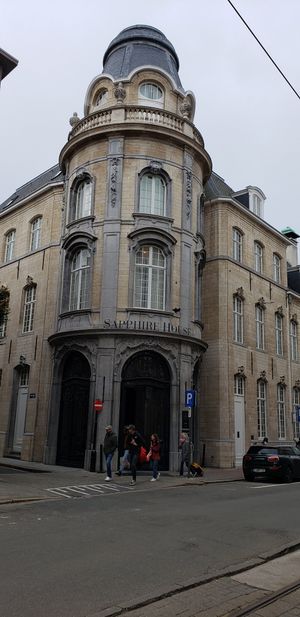 Entrance at PLANTn - Sapphire House Antwerp in Antwerpen