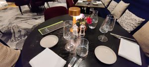 Table at PLANTn - Sapphire House Antwerp in Antwerpen