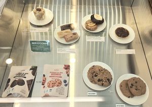 display of sweets at Swallow Bakery & Cafe - 스왈로베이커리카페 in Seoul