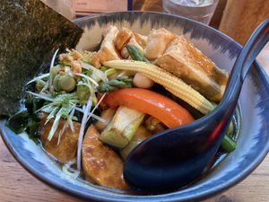 Vegan shorty ramenn  at Takumi in Eindhoven