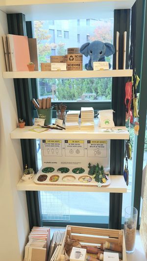 Notebooks, pens, accessoires at Thanks To Zero Waste - 덕분애 제로웨이스트샵 in Seoul