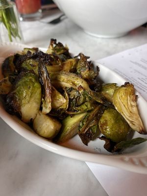 Brussels sprouts were pretty good   at Frida's in University City