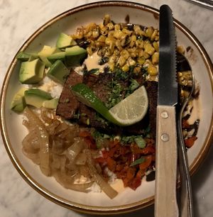 southwestern steak bowl!  at Frida's in University City