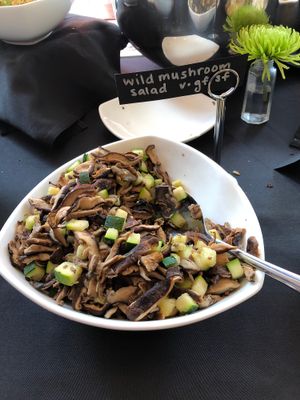 Awesome mushroom salad! at Frida's in University City